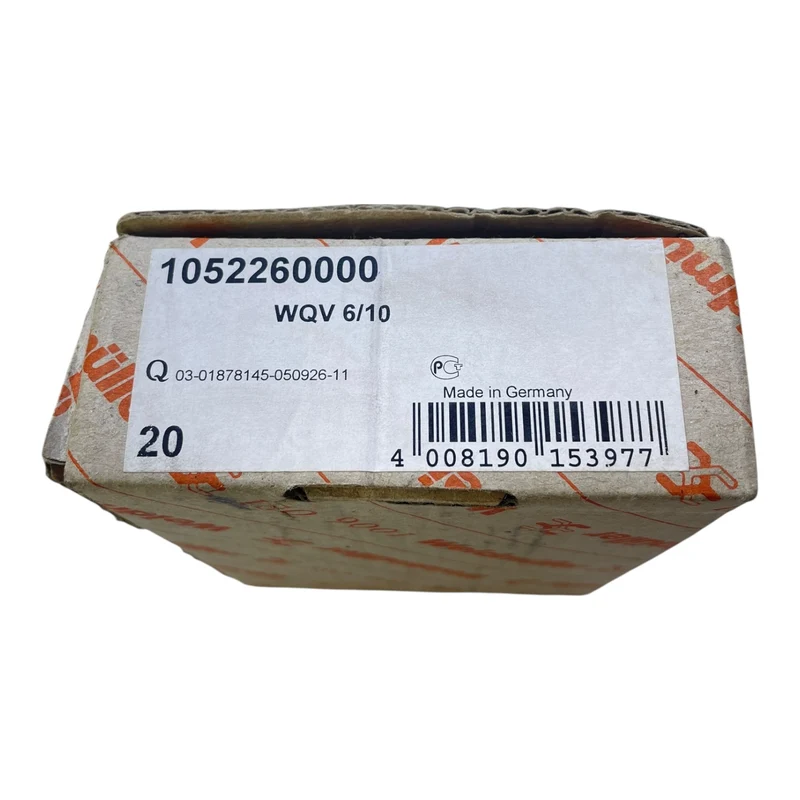 WQV 6/10 Weidmüller Querverbinder 1052260000 VE:29stk Für die Industrie