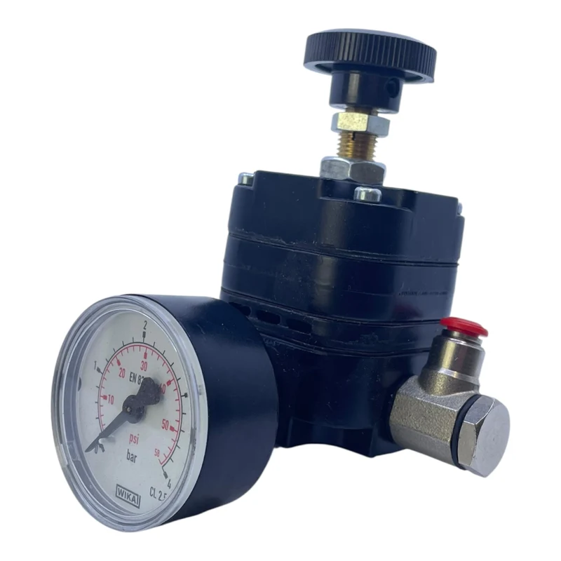 ControlAir Druckregler Typ 100 mit Manometer und Einstellknopf für Industrie