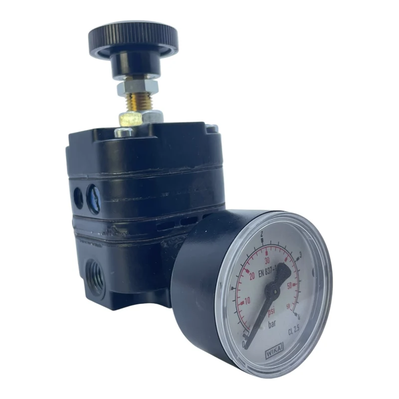ControlAir Druckregler Typ 100 mit Manometer und Einstellknopf für Industrie
