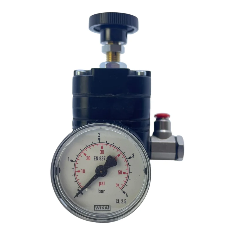 ControlAir Druckregler Typ 100 mit Manometer und Einstellknopf für Industrie