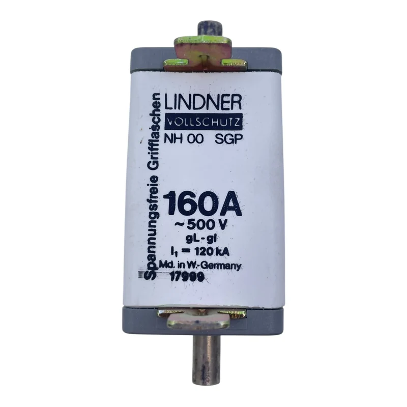Lindner Sicherungseinsatz NH00 SGP 160A 500V gL/gG Vollschutz Industrie