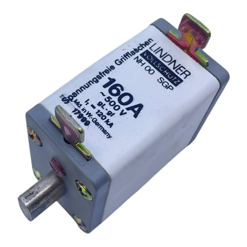 Lindner Sicherungseinsatz NH00 SGP 160A 500V gL/gG Vollschutz Industrie