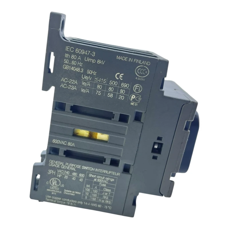 ABB Lasttrennschalter Schalter OT80F3 Lasttrennschalter für die Industrie