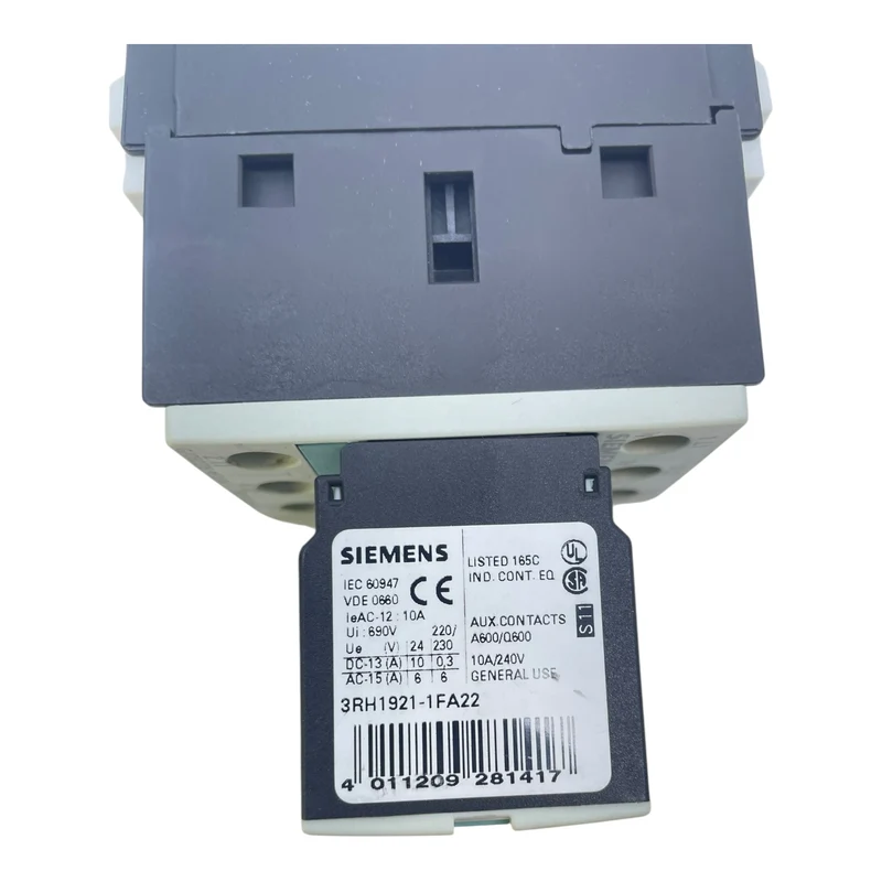 Siemens Leistungsschalter 3RT1025-1B Siemens für die Industrie vorgesehen