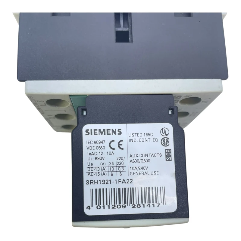 Siemens Leistungsschalter 3RT1026-1B Siemens für die Industrie vorgesehen