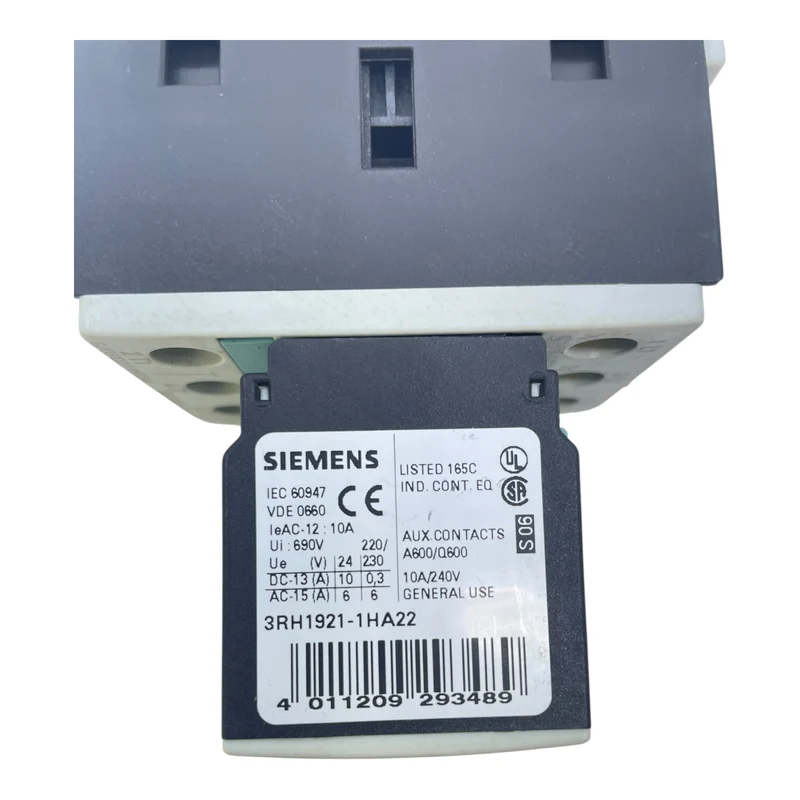 Siemens Leistungsschalter 3RT1026-1B Siemens für die Industrie vorgesehen