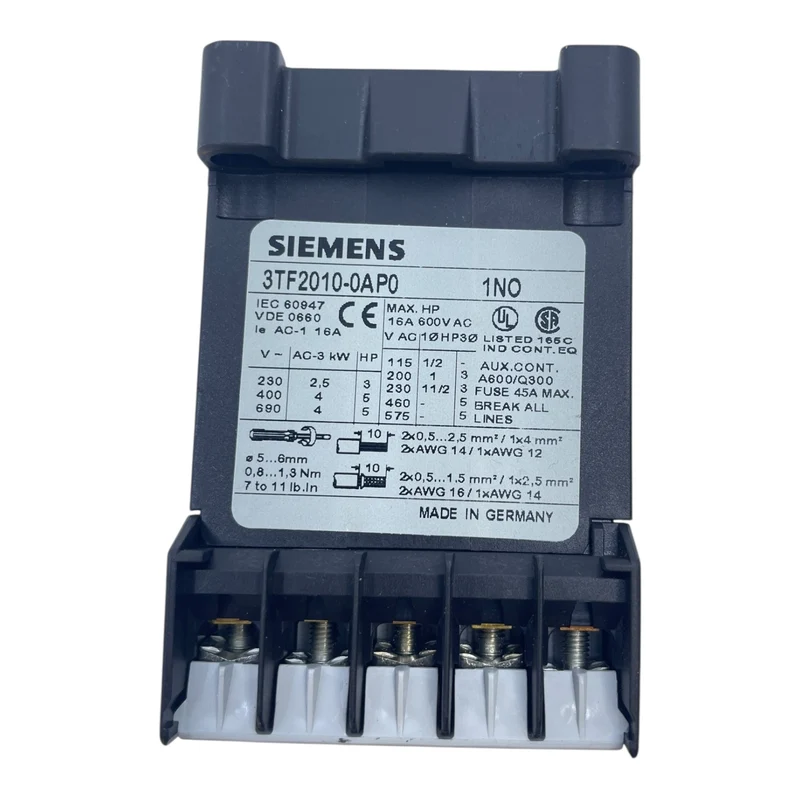 Siemens Schütz 230V 3TF2010-0AP0 Siemens Schütz für den Industriellen Nutzen