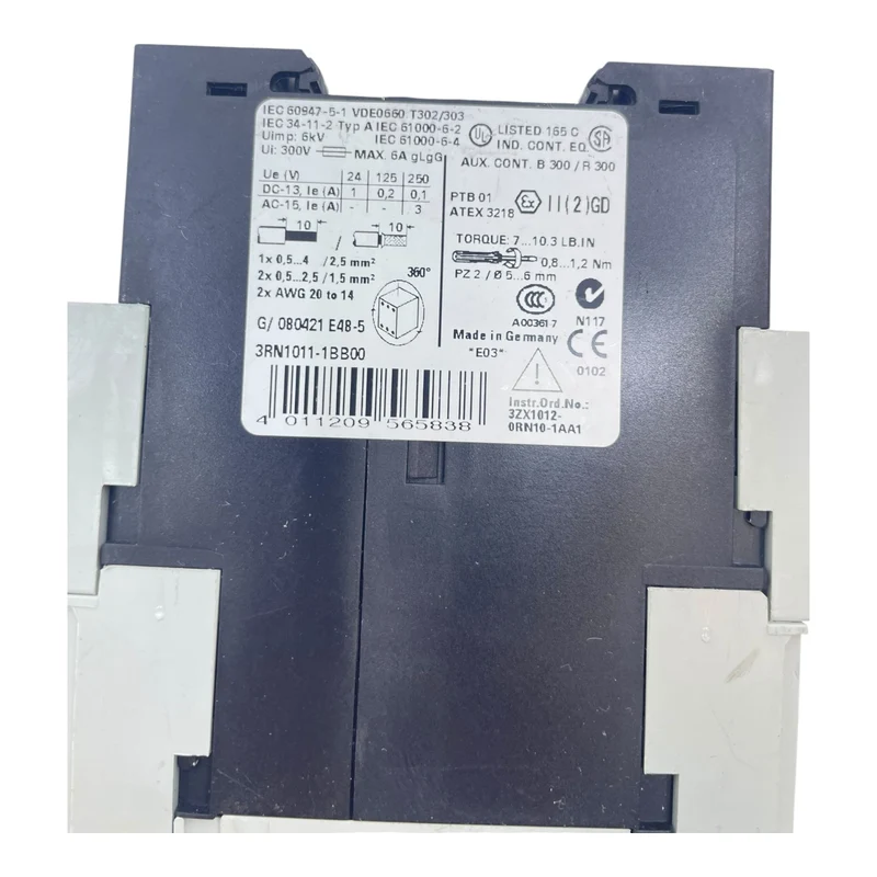 Siemens Motorschutz Thermistor 3RN1011-1BB00 Motorschutz für Industrie
