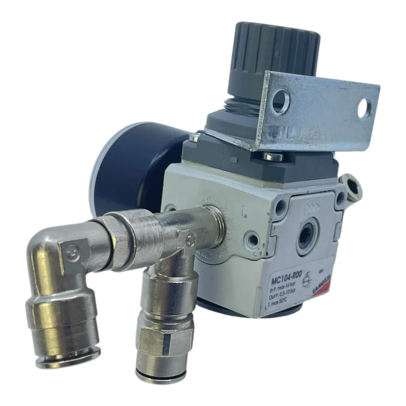Camozzi Druckregler 0,5–10 bar Pneumatikregler MC104-R00 für die Industrie