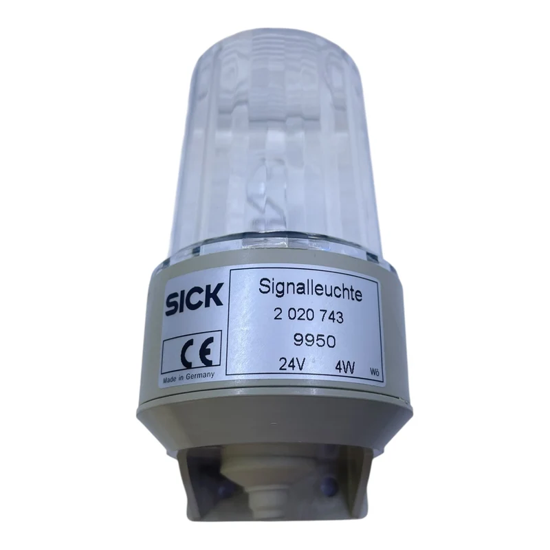 Sick Signalleuchte 2020743 24V 4W Signallicht mit Zubehör für die Industrie