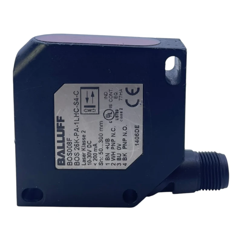 Balluff BOS008F BOS26K PA 1LHC S4 C Lasersensor Lichtschranke 10 30V DC
