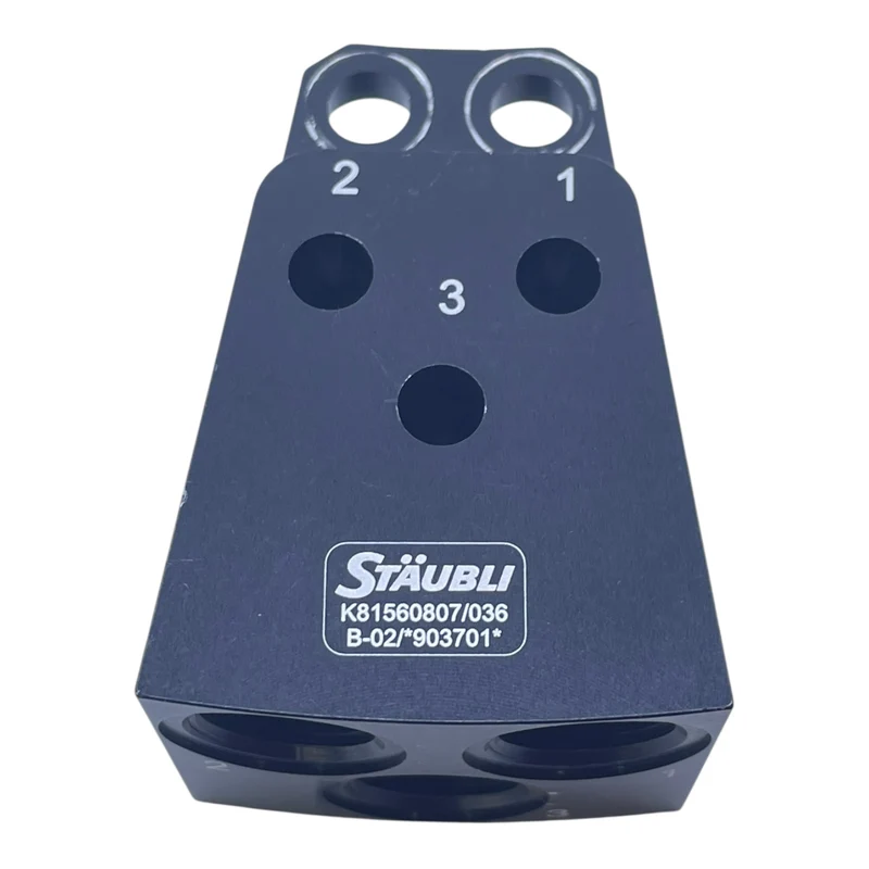 Stäubli K81560807 Anschlussblock Kupplung VE:2stk Anschlussblock Industrie