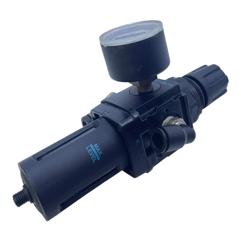 Wilkerson Pneumatik Druckluft Wartungseinheit Filterregler + Manometer 0–8,5bar