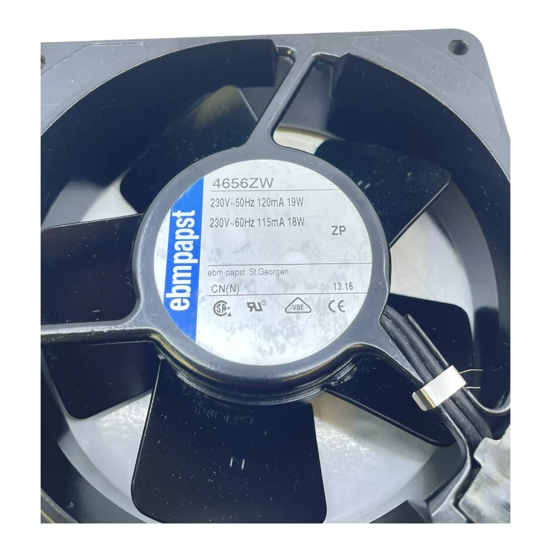 ebm-papst Lüfter 4656ZW 230V AC Axiallüfter 120x120x38mm 19W für die Indsutrie
