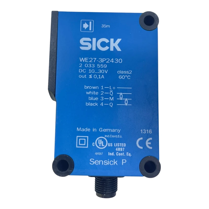 Sick Lichtschranke Sensor WE27-3P2430 2033559 für die Industrielle Nutzung