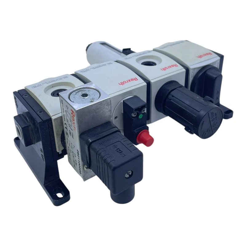 Rexroth Pneumatik Wartungseinheit R412006265 R412006260 R412006200 Modulblock