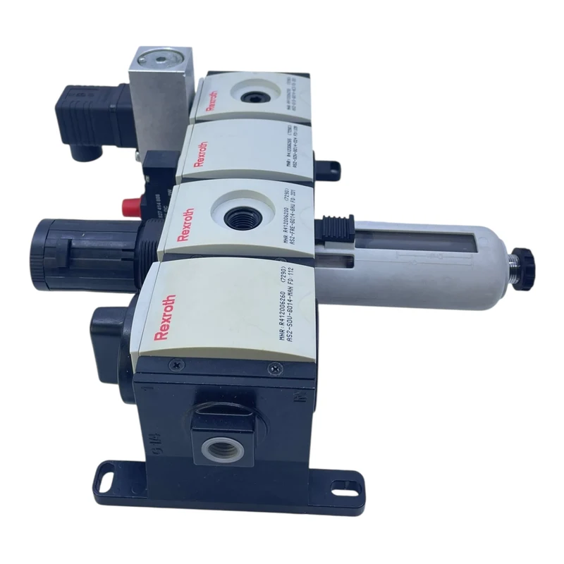 Rexroth Pneumatik Wartungseinheit R412006265 R412006260 R412006200 Modulblock