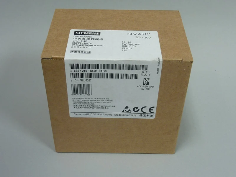 SIEMENS 6ES7214-1AG31-0XB0 auf Lager
