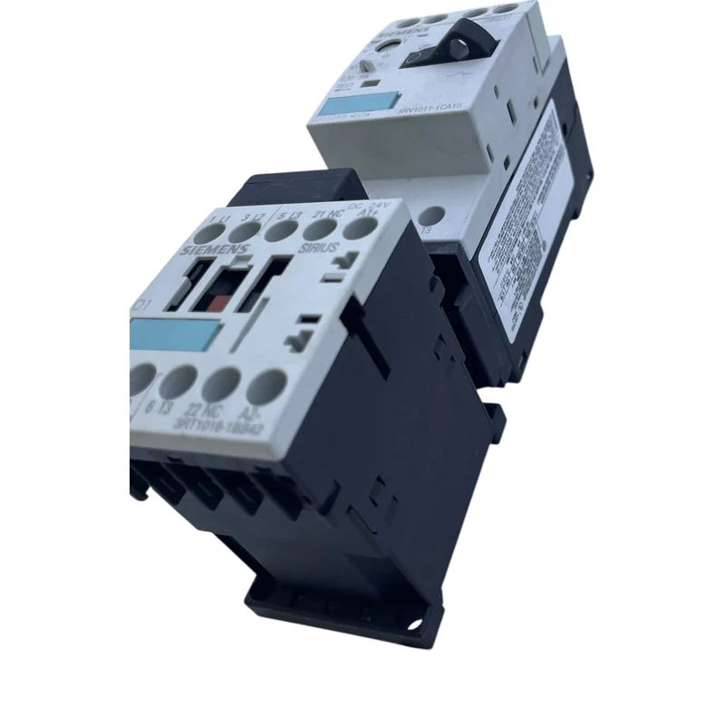 Siemens Sirius Motorschutzschalter 3RV1011-1CA10 + Schütz 3RT1016-1BB42 24V DC