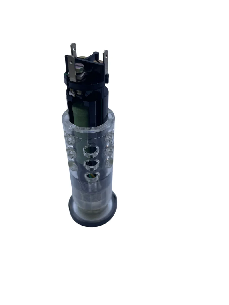 Industrie Kontrolllampe transparent 24V Signal-Anzeigeleuchte Panel-Montage