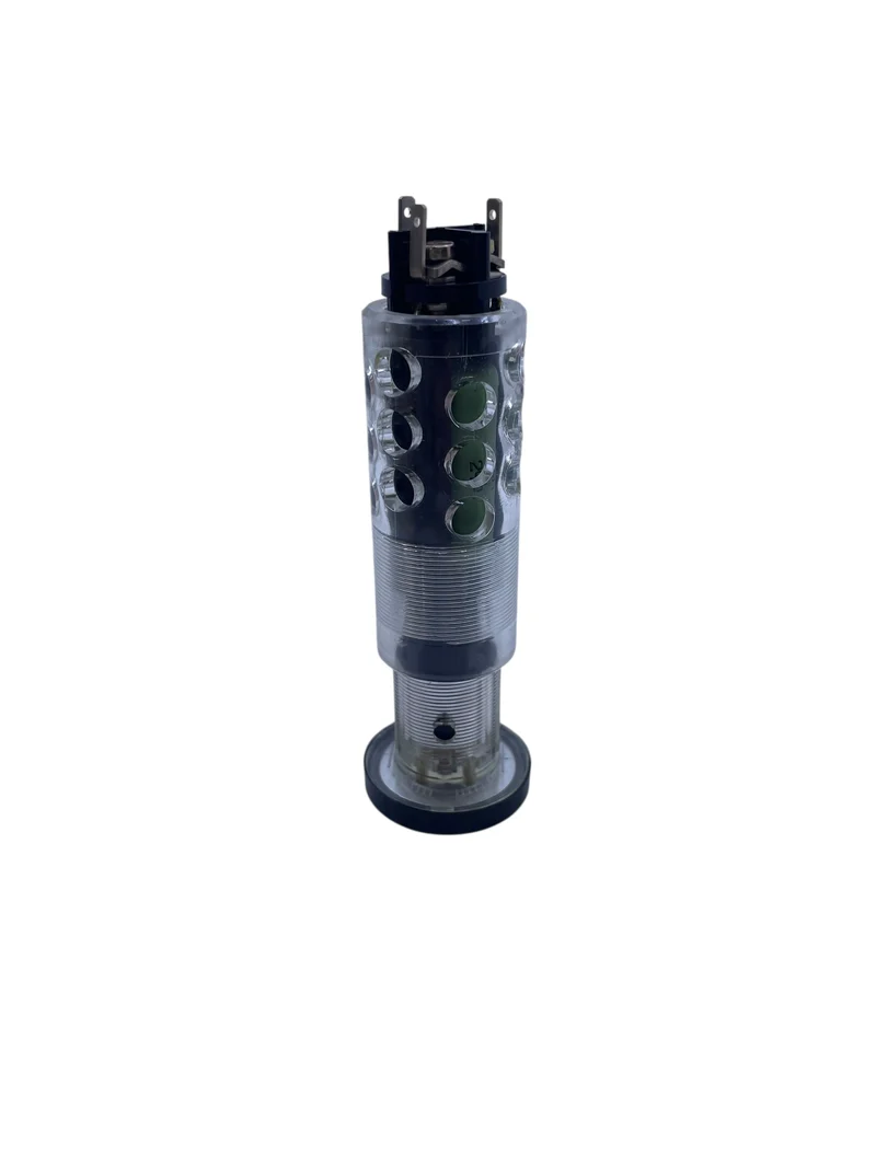 Industrie Kontrolllampe transparent 24V Signal-Anzeigeleuchte Panel-Montage