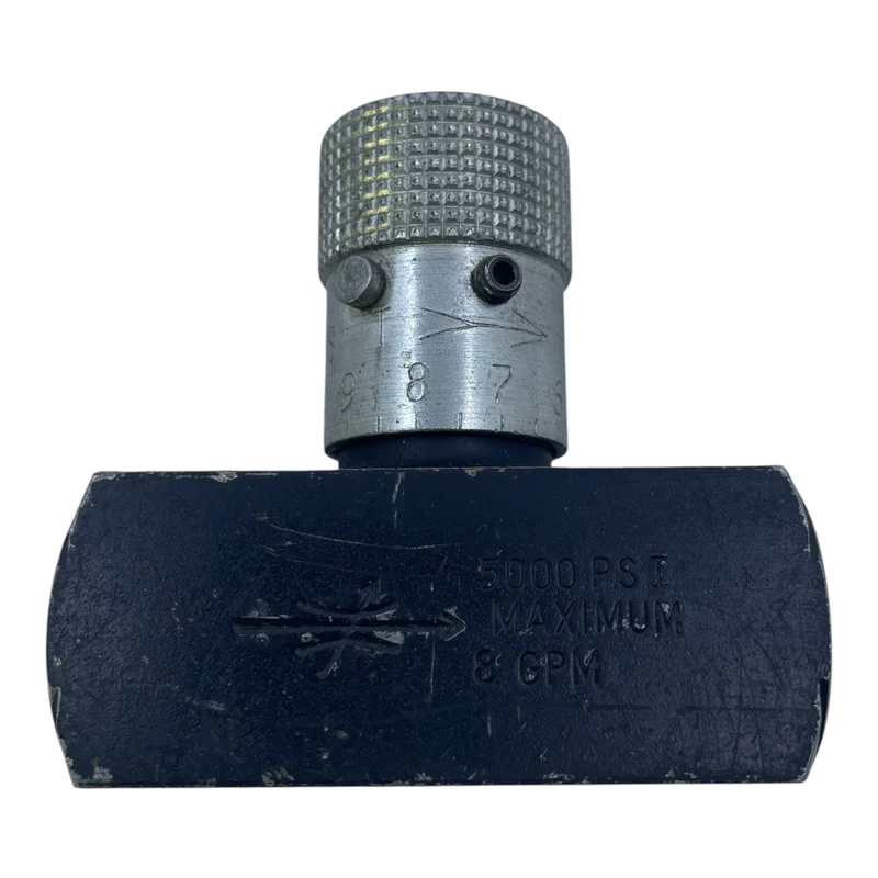 Parker Hydraulik Drosselventil 9N600S Stellventil einstellbar