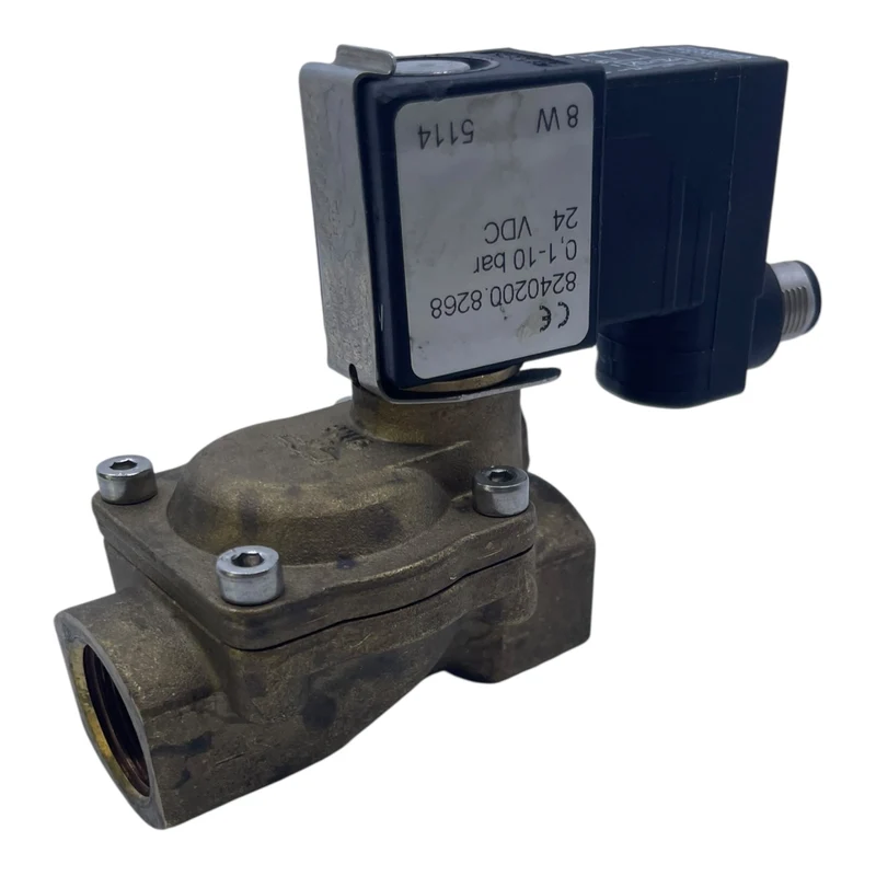 Burkert Magnetventil 824020D 24V DC 0,1–10bar Messingventil Phoenix Contact 1458567