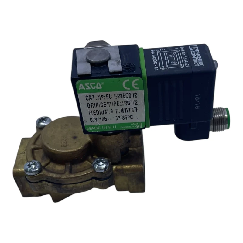 Asco Magnetventil SC E238C002 G1/2 24V AC/DC Phoenix Contact 1534122