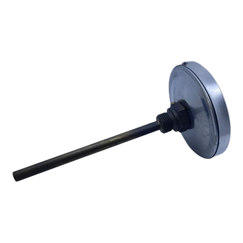Tecsis 0–100 °C Thermometer Bimetall Ø100mm Fühler L=100mm Gewinde G½B