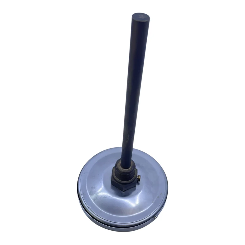 Tecsis 0–100 °C Thermometer Bimetall Ø100mm Fühler L=100mm Gewinde G½B