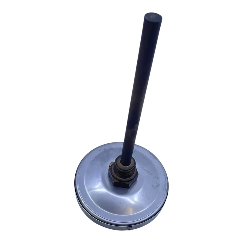 Tecsis 0–100 °C Thermometer Bimetall Ø100mm Fühler L=100mm Gewinde G½B