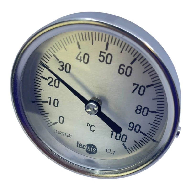 Tecsis 0–100°C Thermometer Bimetall Edelstahl 1105173351 Industrie