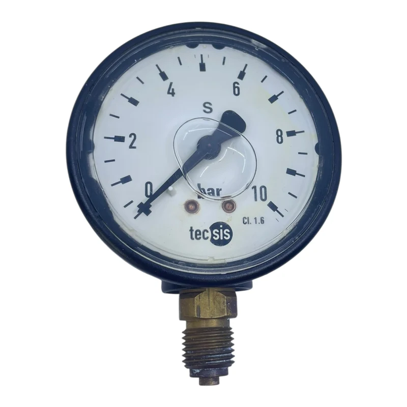 Tecsis Manometer Druckanzeige 0–10 bar Cl.1.6