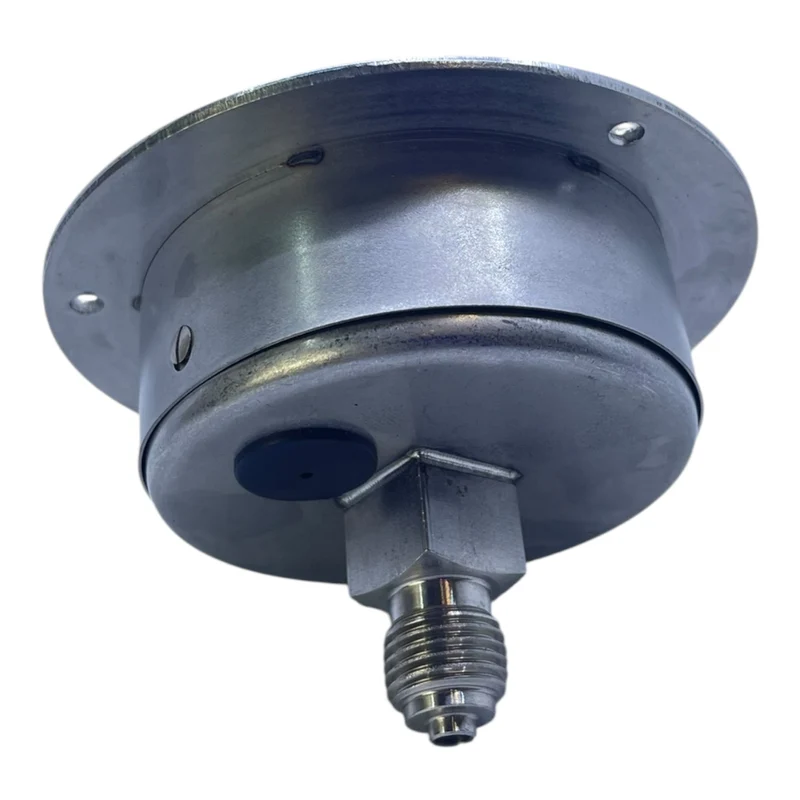 Tecsis Manometer 316SS Druckanzeige 0–2,5 bar Frontflansch CL2.5