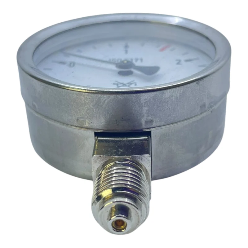 Tescom Manometer ISO 5171 Druckanzeige 0–3 bar Edelstahl KL1.6