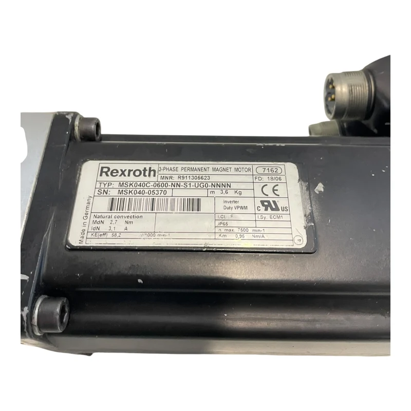 Rexroth Servomotor MSK040C-0600-NN-S1-UG0-NNNN Getriebe GTM075-NN1-007B-NN03