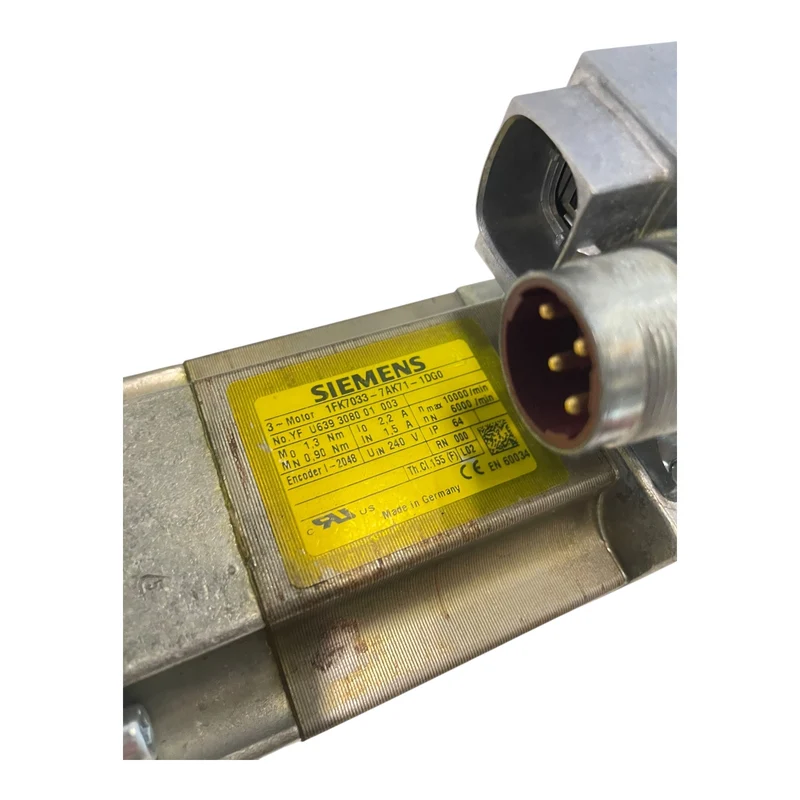Siemens Servomotor 1,3NM 1FK7033-7AK71-1DG0