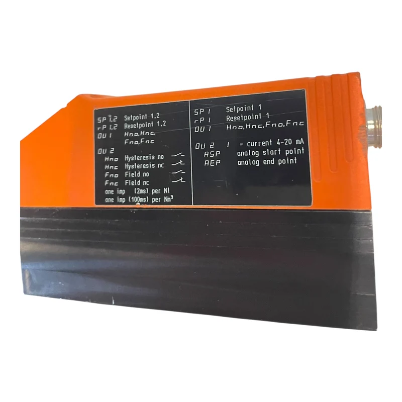 ifm Durchflusssensor mit Anzeige SD8000 M12, 19-30V DC, IP65