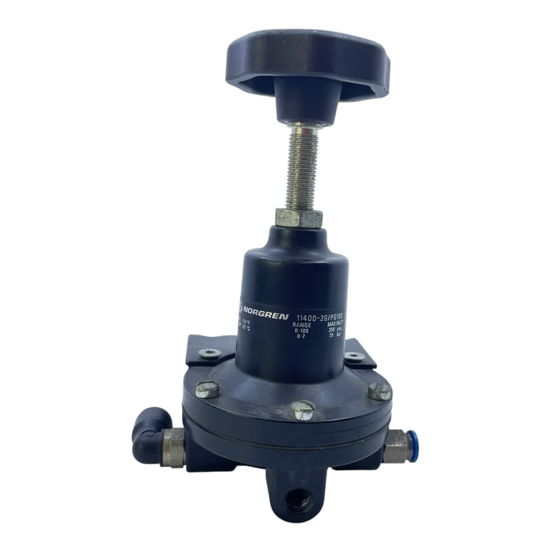 Norgren Druckregler 11400-2G/PG100 | 0–100 psi / 0–7 bar | Max. Eingang 25 bar