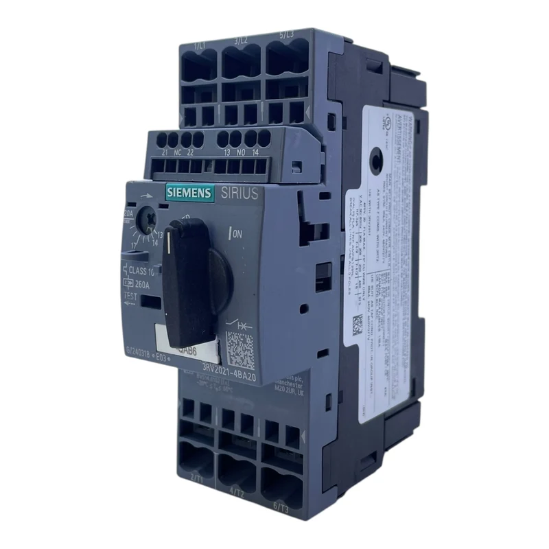 Siemens Motorschutzschalter SIRIUS 3RV2021-4BA20 20A 11kW 690V