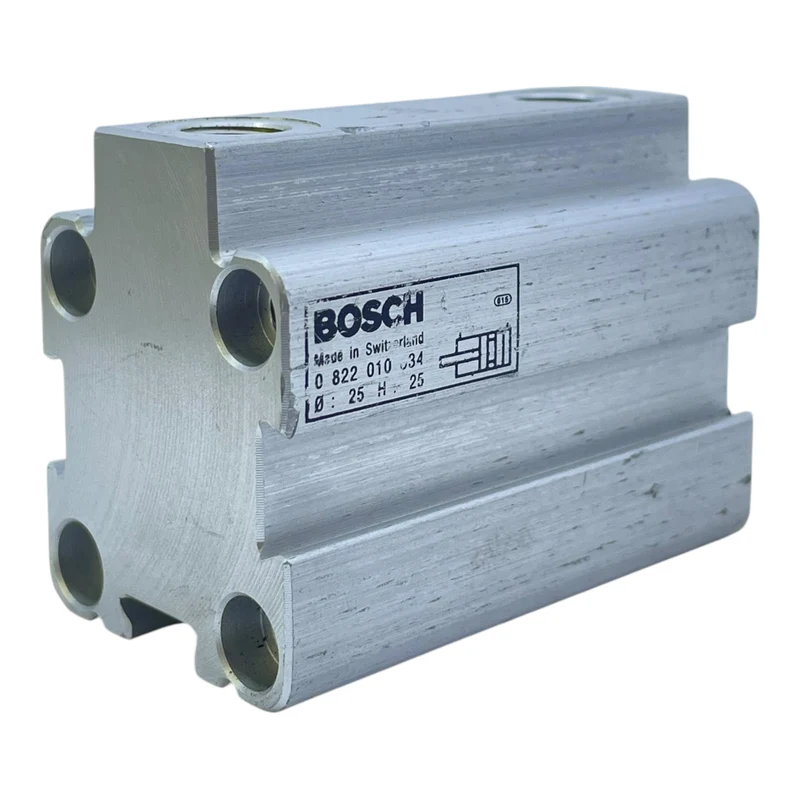 Bosch Pneumatikzylinder Kurzhubzylinder 0822010634 für die Industrie geeignet