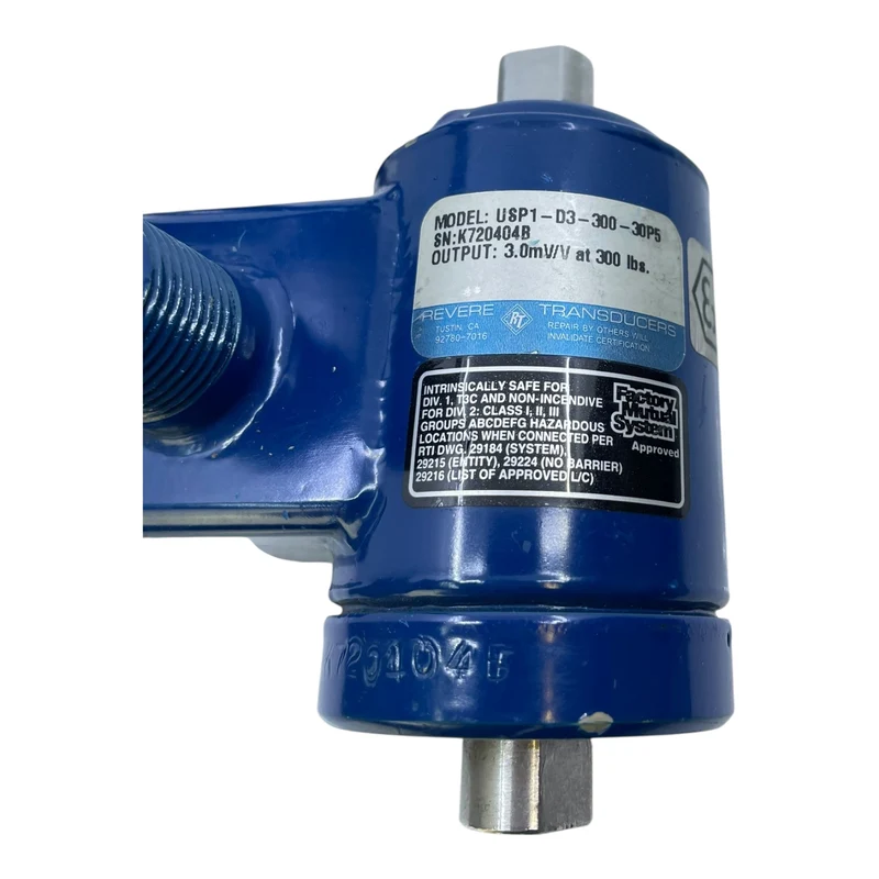 Revere Transducers USP1-D3-300-30P5 Kraftsensor 3.0mV/V 300 lbs