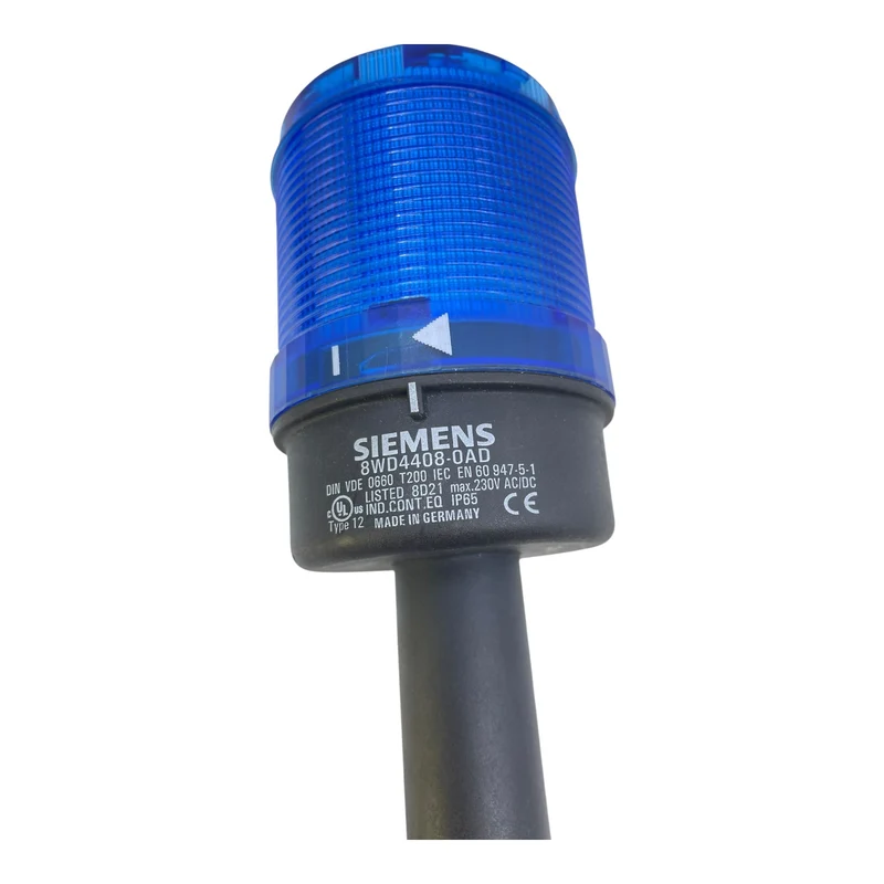 Siemens Signal-Leuchte blau 24V AC/DC 8WD4 420-5AF / 8WD4 408-0AD Industrie