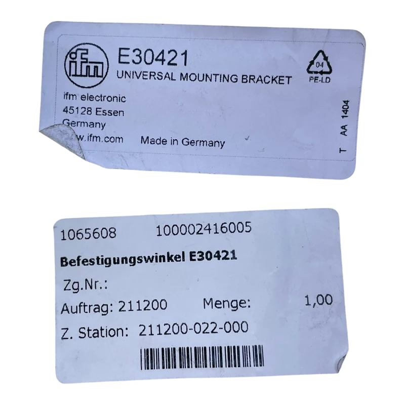 ifm E30421 Befestigungswinkel