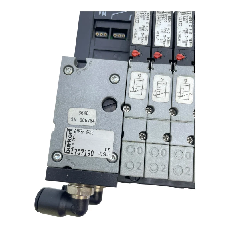 Bürkert Ventilinsel Typ 8640 Profibus DP Ventilmodul 707190