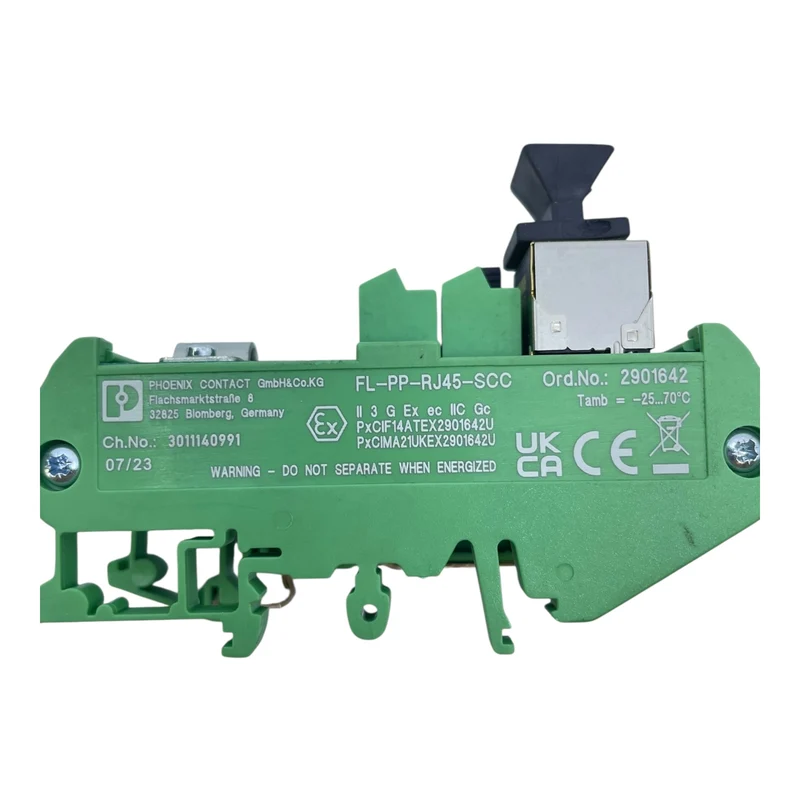 Phoenix Contact Überspannungsschutz FL-PP-RJ45-SCC Ex-Schutz RJ45 für Hutschiene