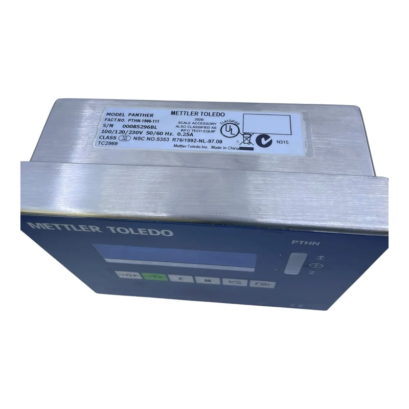 Mettler Toledo Panther PTXN Waagenanzeige 100-230V 0,25A Modell PTHN