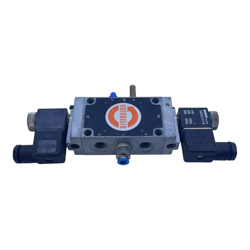 Hoerbiger Magnetventil Pneumatikventil S8581-1/4 24V DC 1/4"