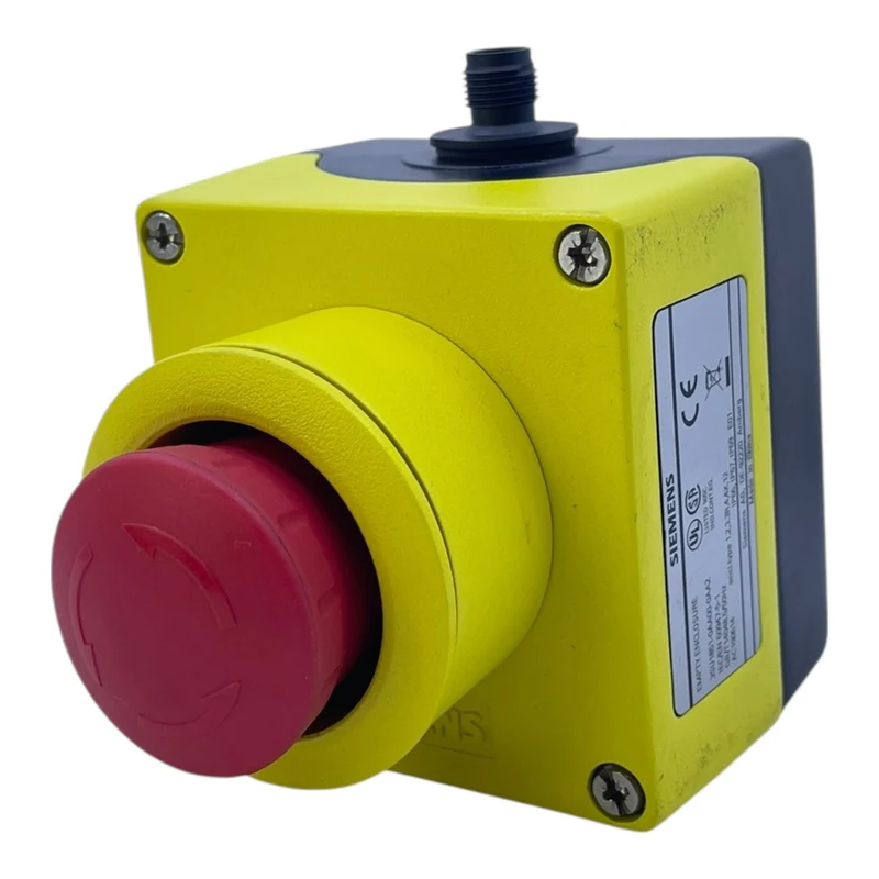 Siemens Not-Aus Schalter Rot Gehäuse 3SU1851-0AA00-0AA2
