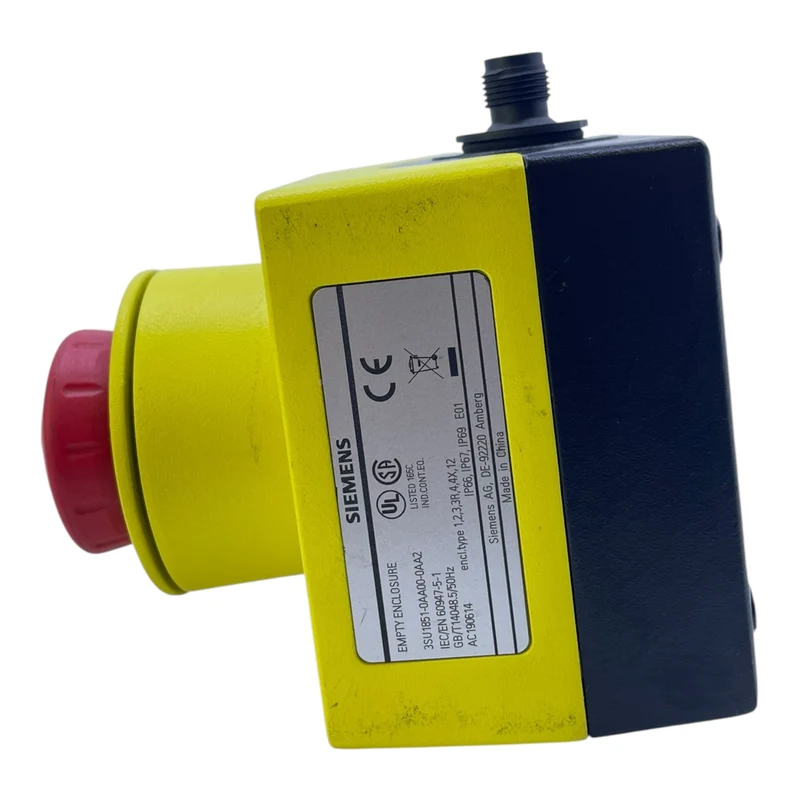 Siemens Not-Aus Schalter Rot Gehäuse 3SU1851-0AA00-0AA2